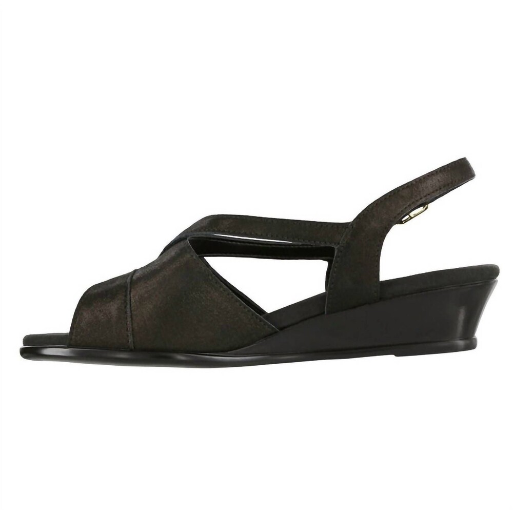 SAS Caress Cross Strap Wedge Sandal | Women's 5.5 | BNWB